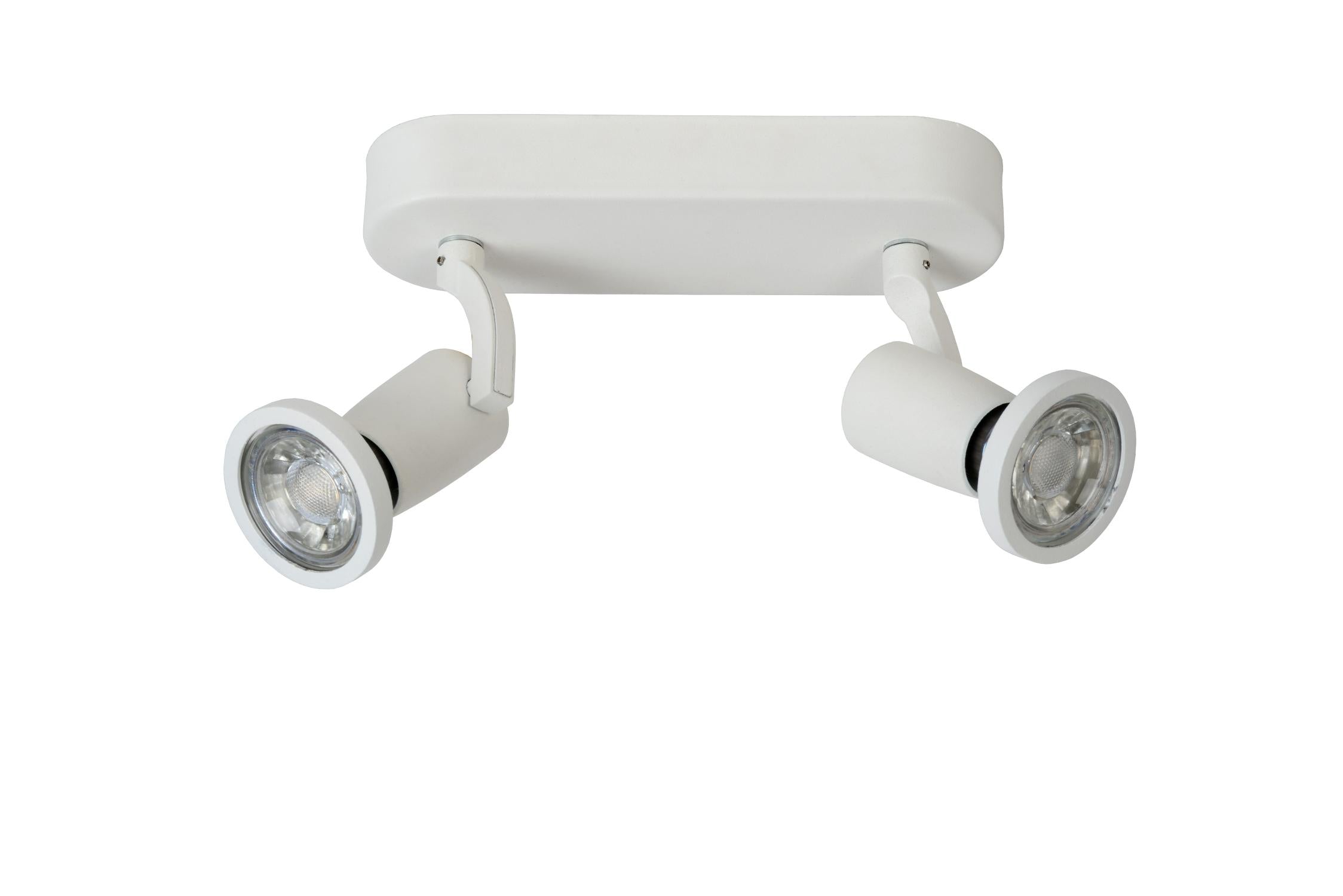 JASTER-LED - Ceiling spot - LED - GU10 - 2x5W 2700K - White