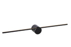 MIZAR - Applique murale Salle de bain - LED - 1x6W 2700K - IP44 - Noir