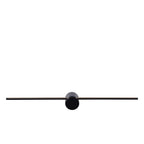 MIZAR - Applique murale Salle de bain - LED - 1x6W 2700K - IP44 - Noir