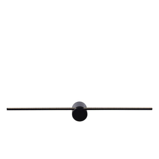 MIZAR - Applique murale Salle de bain - LED - 1x6W 2700K - IP44 - Noir