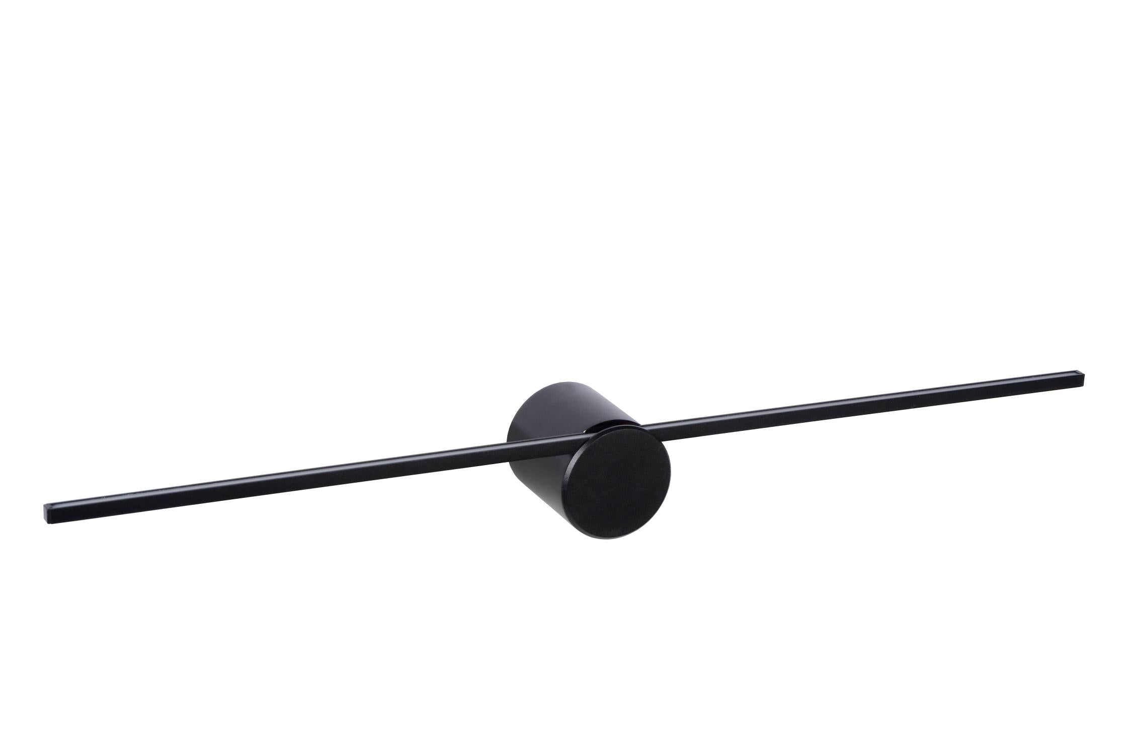 MIZAR - Applique murale Salle de bain - LED - 1x6W 2700K - IP44 - Noir