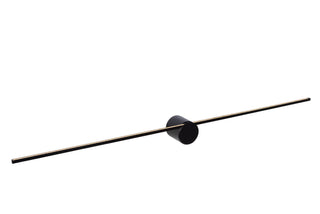 MIZAR - Wandlamp Badkamer - LED - 1x11W 2700K - IP44 - Zwart