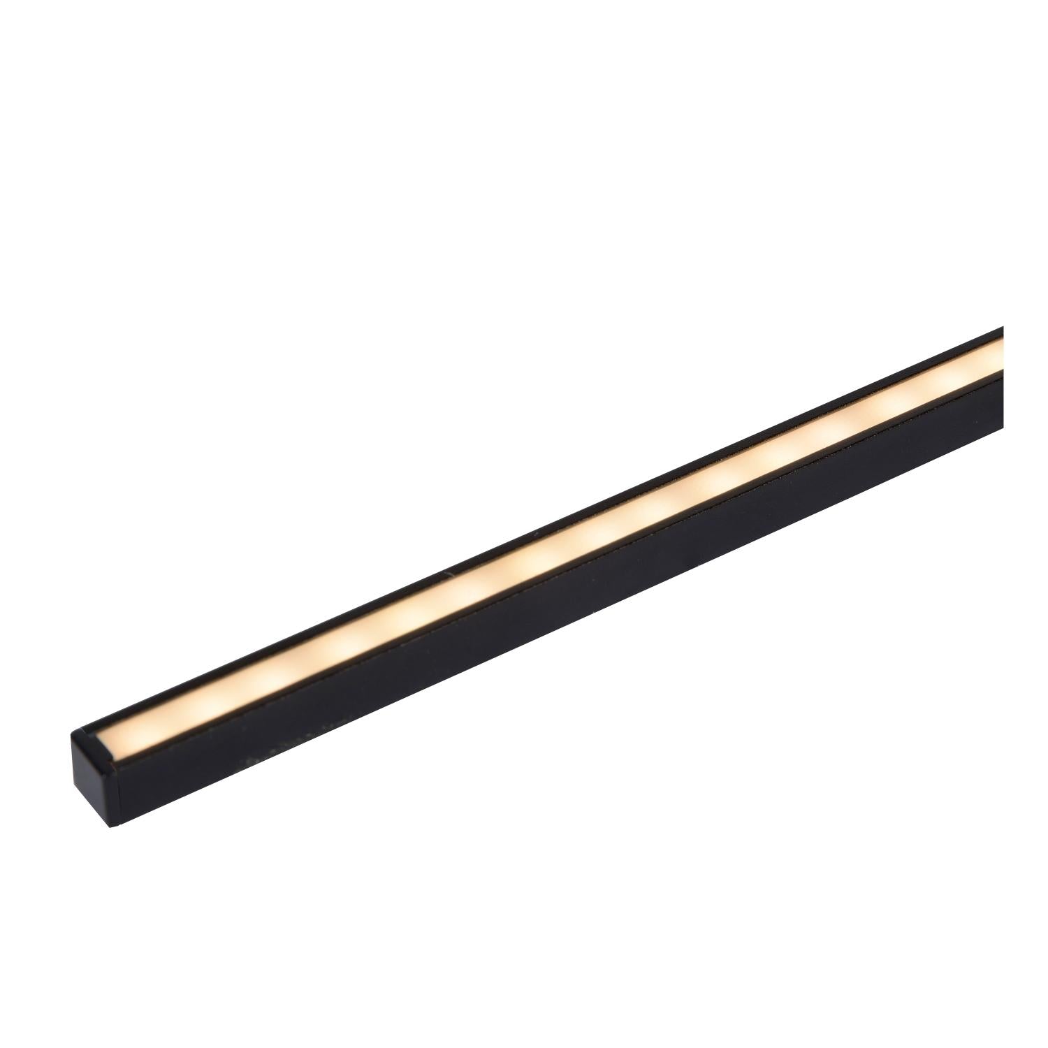 MIZAR - Wandlamp Badkamer - LED - 1x11W 2700K - IP44 - Zwart