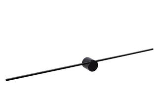 MIZAR - Wandlamp Badkamer - LED - 1x11W 2700K - IP44 - Zwart