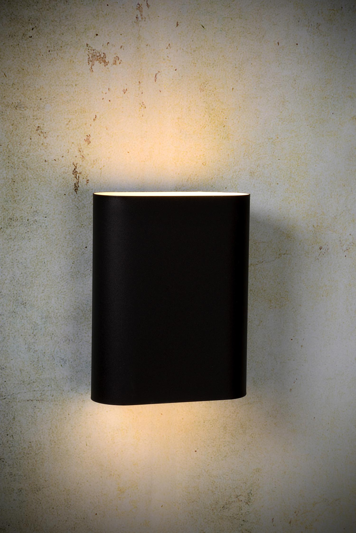 OVALIS - Wall light - 2xE14 - Black