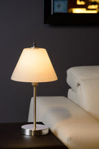TOUCH - Table lamp - Ø 22 cm - 1xE14 - Matt chrome