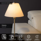 TOUCH - Table lamp - Ø 22 cm - 1xE14 - Matt chrome