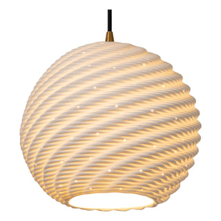 BINA - Suspension - Ø 25 cm - 1xE27 - Blanc