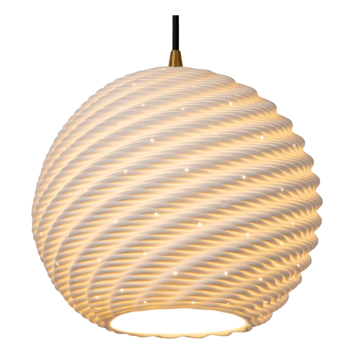 BINA - Suspension - Ø 25 cm - 1xE27 - Blanc