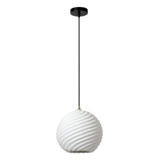 BINA - Suspension - Ø 25 cm - 1xE27 - Blanc