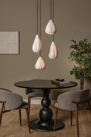 CINZIA - Suspension - Ø 55,5 cm - 4xE27 - Blanc