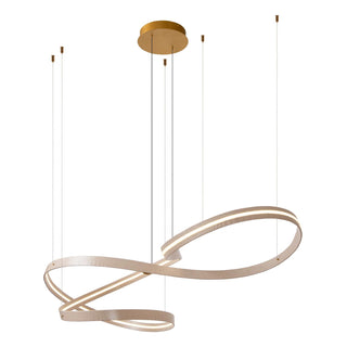 SLALOM - Hanglamp - LED Dimb. - CCT - 1x80W 2200K/4000K - Beige