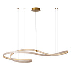 SLALOM - Hanglamp - LED Dimb. - CCT - 1x80W 2200K/4000K - Beige