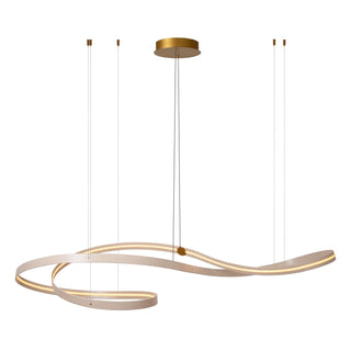 SLALOM - Hanglamp - LED Dimb. - CCT - 1x80W 2200K/4000K - Beige