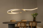 SLALOM - Hanglamp - LED Dimb. - CCT - 1x80W 2200K/4000K - Beige