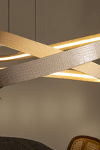 SLALOM - Hanglamp - LED Dimb. - CCT - 1x80W 2200K/4000K - Beige