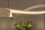SLALOM - Hanglamp - LED Dimb. - CCT - 1x80W 2200K/4000K - Beige