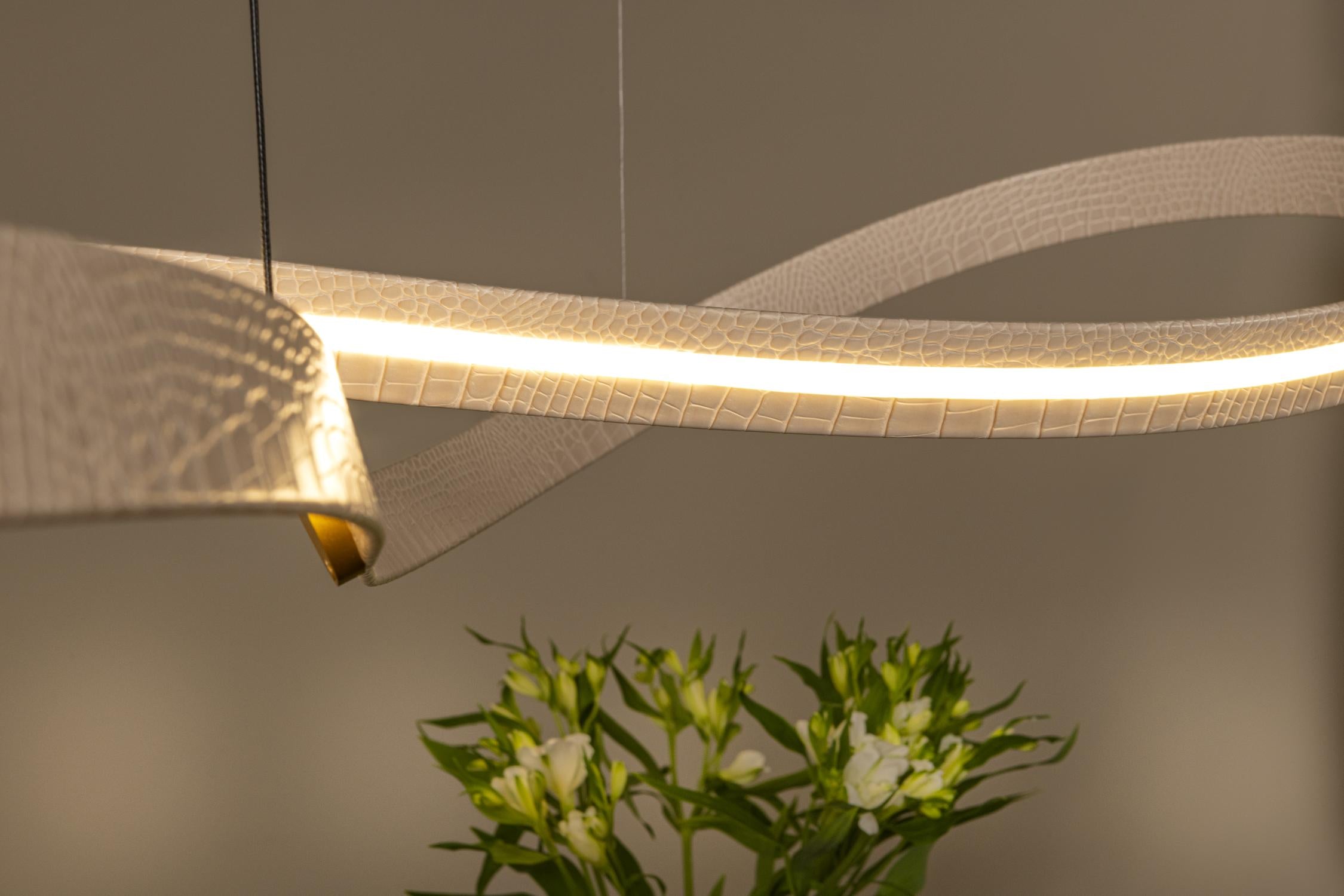 SLALOM - Hanglamp - LED Dimb. - CCT - 1x80W 2200K/4000K - Beige