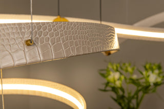 SLALOM - Hanglamp - LED Dimb. - CCT - 1x80W 2200K/4000K - Beige