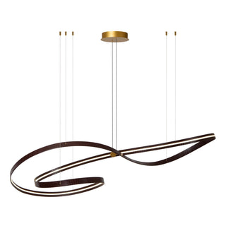 SLALOM - Suspension - LED Dimmable - CCT - 1x80W 2200K/4000K - Café