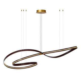 SLALOM - Suspension - LED Dimmable - CCT - 1x80W 2200K/4000K - Café