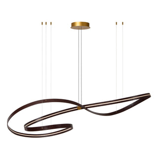 SLALOM - Suspension - LED Dimmable - CCT - 1x80W 2200K/4000K - Café