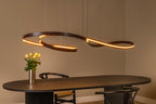 SLALOM - Suspension - LED Dimmable - CCT - 1x80W 2200K/4000K - Café
