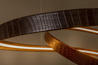 SLALOM - Suspension - LED Dimmable - CCT - 1x80W 2200K/4000K - Café
