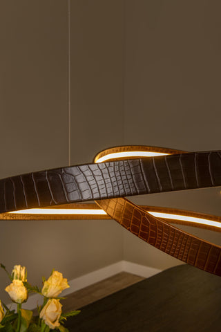 SLALOM - Suspension - LED Dimmable - CCT - 1x80W 2200K/4000K - Café