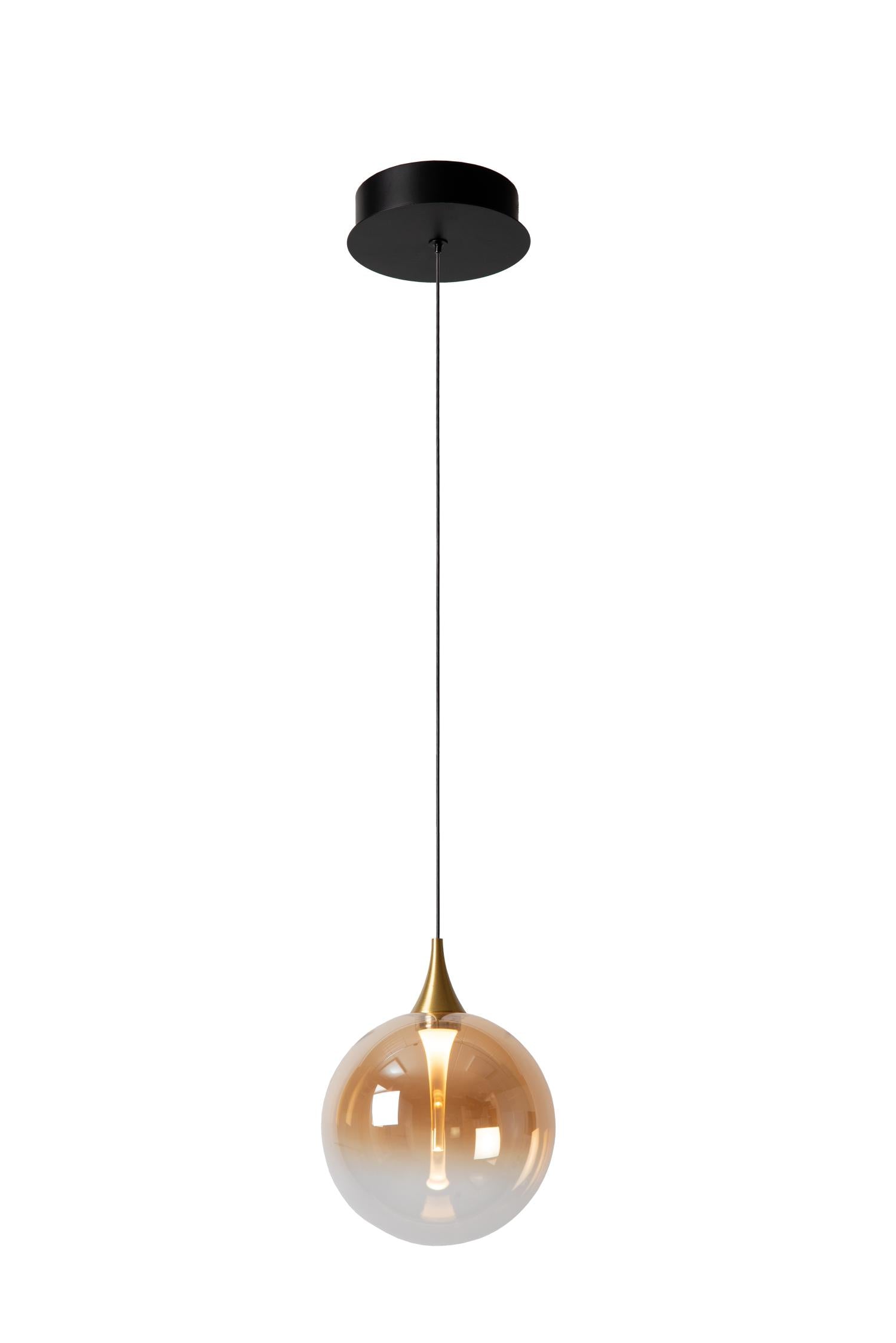 GISELA - Pendant light - Ø 16 cm - LED Dimmable - 1x5W 2700K - Amber