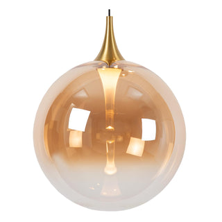 Lucide Premium - GISELA - Hanglamp - Ø 30 cm - LED Dimb. - 1x9,4W 2700K - Amber - IP20