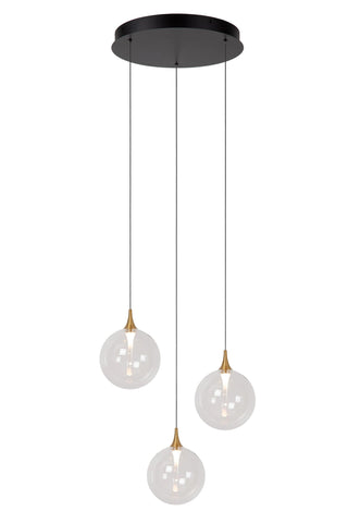 GISELA - Hanglamp - Ø 36 cm - LED Dimb. - 3x4,3W 2700K - Transparant