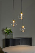 GISELA - Hanglamp - Ø 36 cm - LED Dimb. - 3x4,3W 2700K - Transparant