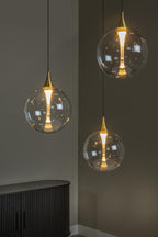 GISELA - Hanglamp - Ø 36 cm - LED Dimb. - 3x4,3W 2700K - Transparant