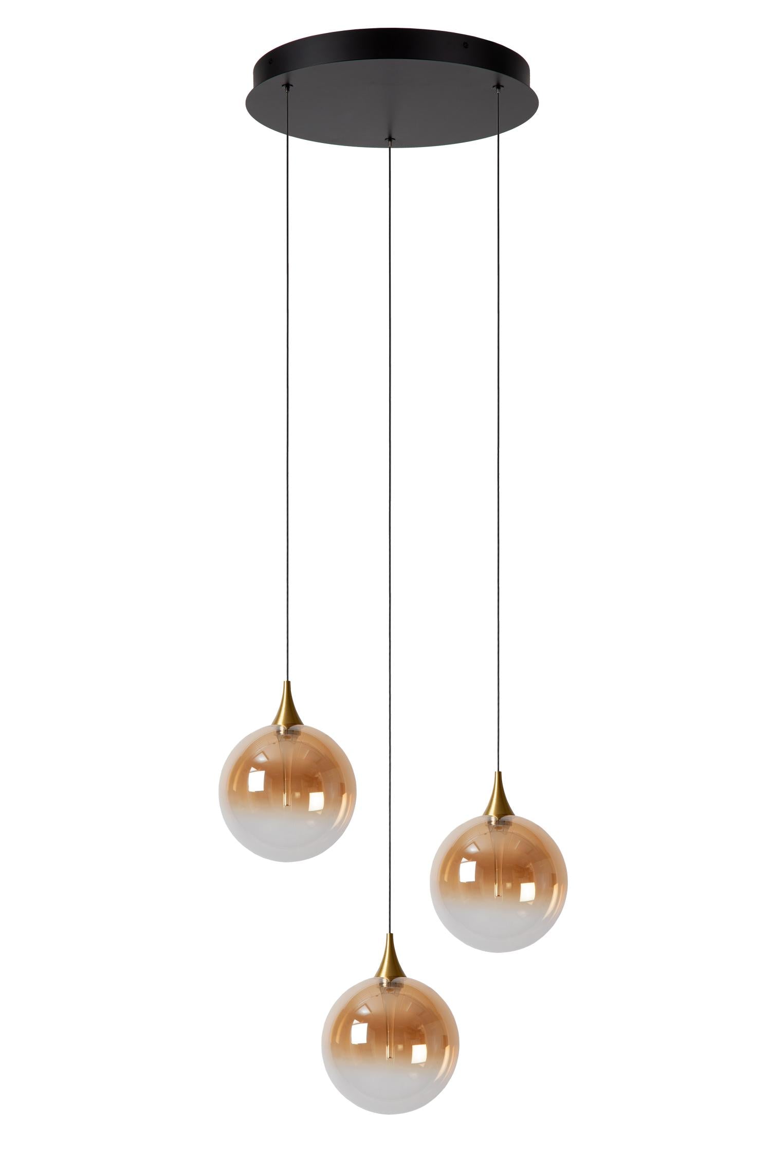 GISELA - Pendant light - Ø 36 cm - LED Dimmable - 3x4,3W 2700K - Amber