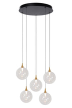 GISELA - Pendant light - Ø 48 cm - LED Dimmable - 5x3,8W 2700K - Transparent