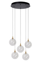 GISELA - Pendant light - Ø 48 cm - LED Dimmable - 5x3,8W 2700K - Transparent