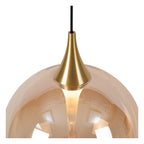 GISELA - Pendant light - Ø 48 cm - LED Dimmable - 5x3,8W 2700K - Amber