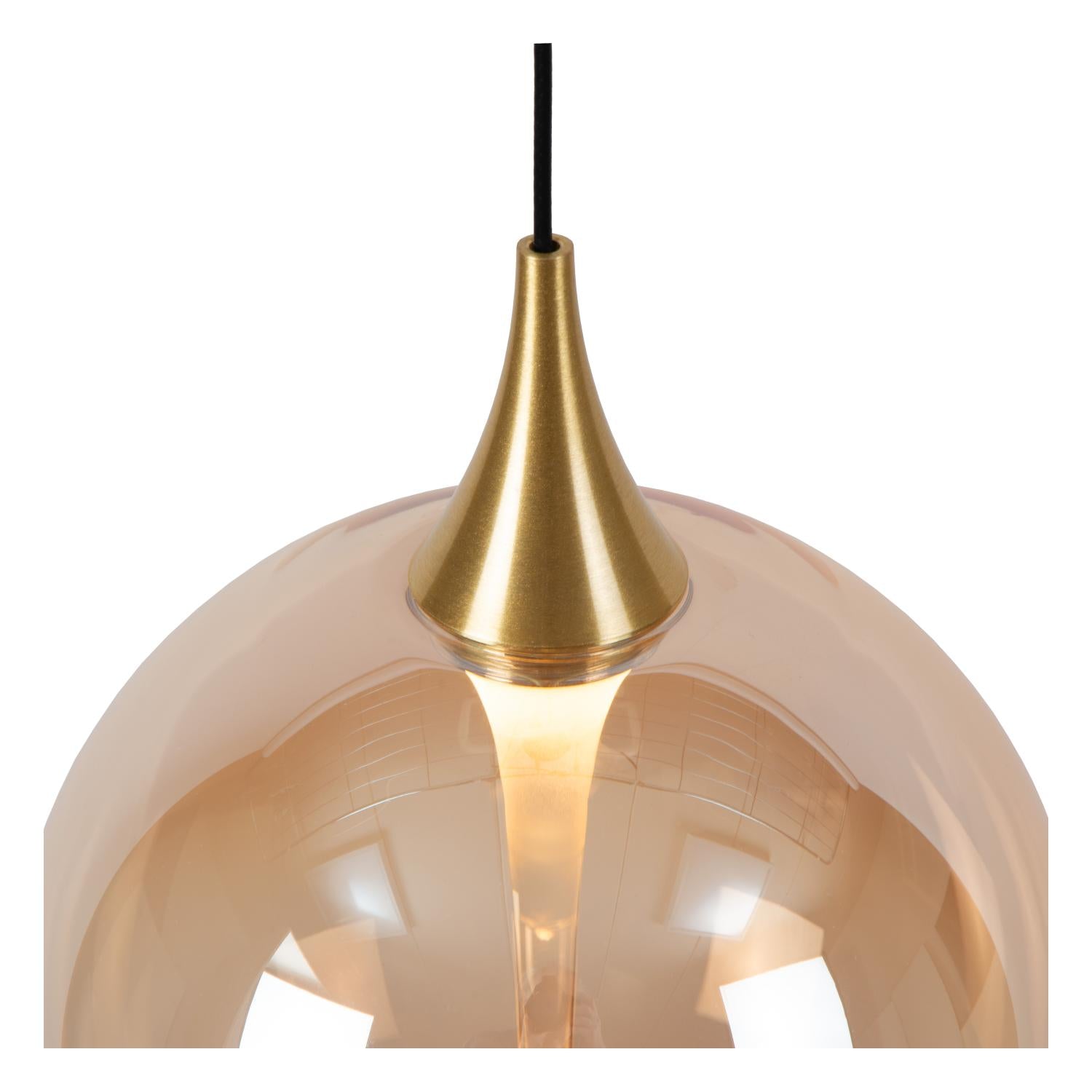 GISELA - Pendant light - Ø 48 cm - LED Dimmable - 5x3,8W 2700K - Amber