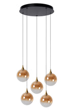 GISELA - Pendant light - Ø 48 cm - LED Dimmable - 5x3,8W 2700K - Amber