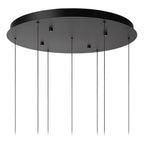 Lucide Premium - GISELA - Hanglamp - Ø 84 cm - LED Dimb. - 2700K - Met vervangbare LED-module - Amber - IP20