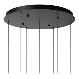 Lucide Premium - GISELA - Hanglamp - Ø 84 cm - LED Dimb. - 2700K - Met vervangbare LED-module - Amber - IP20