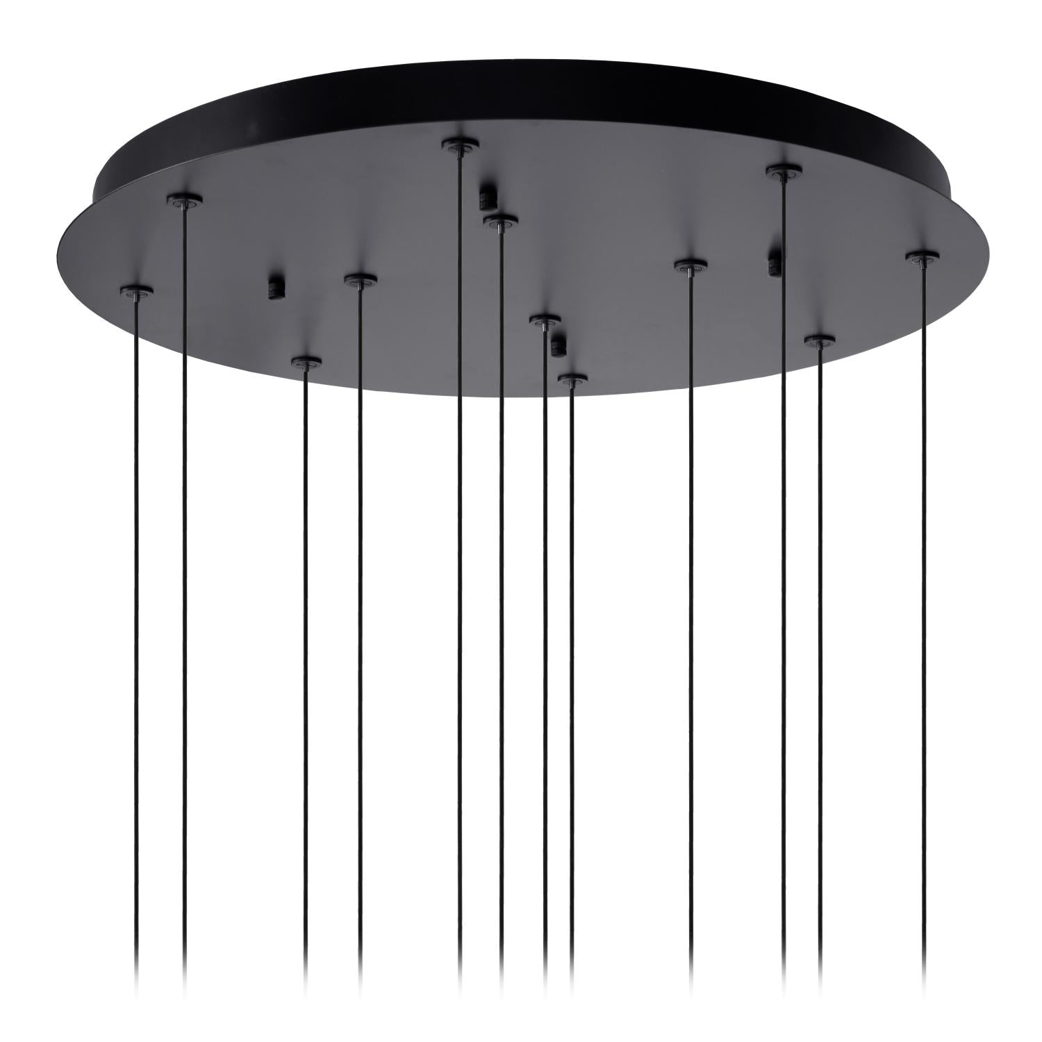 GISELA - Pendant light - Ø 61 cm - LED Dimmable - 12x3,5W 2700K - Suitable for voids and high ceilings - Amber
