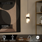 KLIGANDE - Pendant light - Ø 13 cm - LED - 1x9W 2700K - Black