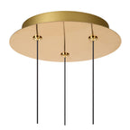 KLIGANDE - Pendant light - Ø 25 cm - LED Dimmable - 3x8W 2700K - Matt Gold / Brass