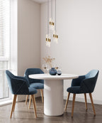 KLIGANDE - Pendant light - Ø 25 cm - LED Dimmable - 3x8W 2700K - Matt Gold / Brass