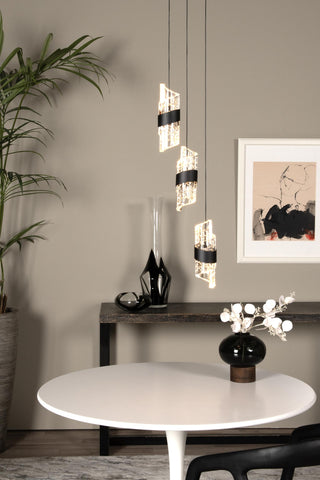 KLIGANDE - Hanglamp - Ø 25 cm - LED Dimb. - 3x8W 2700K - Zwart