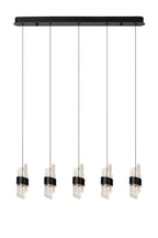 KLIGANDE - Suspension - LED Var. - 5x7,8W 2700K - Noir