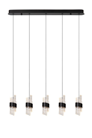 KLIGANDE - Suspension - LED Var. - 5x7,8W 2700K - Noir