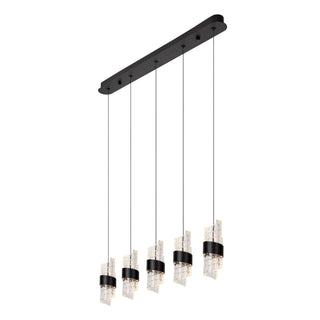 KLIGANDE - Suspension - LED Var. - 5x7,8W 2700K - Noir